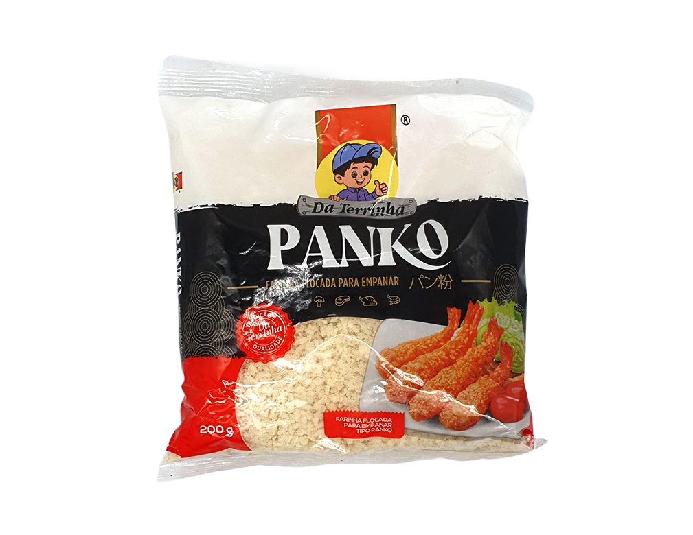 FARINHA DE TRIGO FLOCADA PANKO DA TERRINHA 200 G (CX 12 PCT)